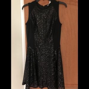 New Rachel Roy Dress Sequence Black Size4